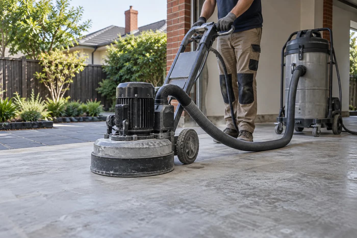 Illustrative floor preparation process in Melbourne